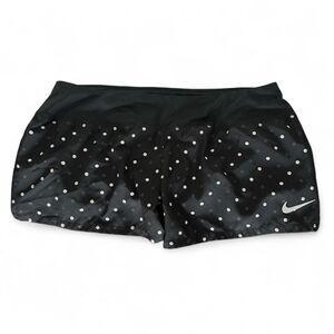 Nike black and white polka dot shorts size XL